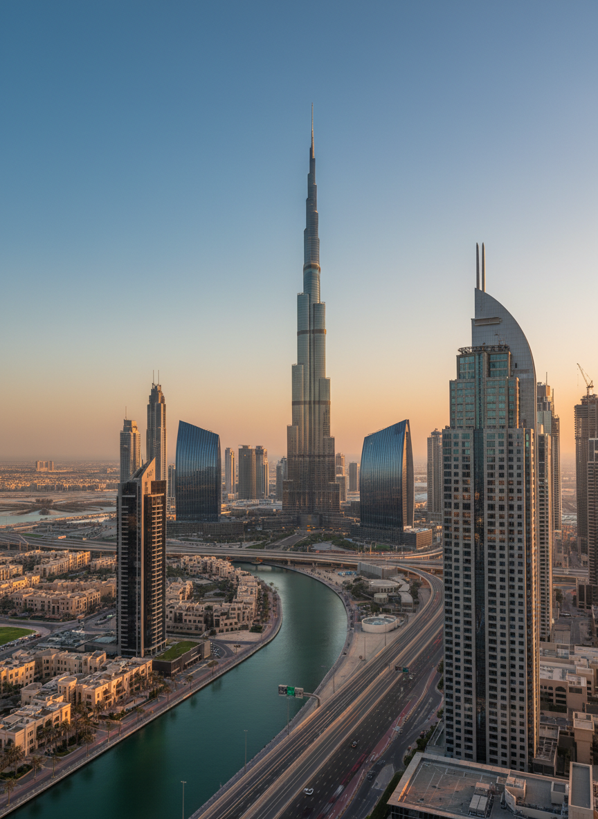 Dubai UAE skyline — ORIGIN Accounting